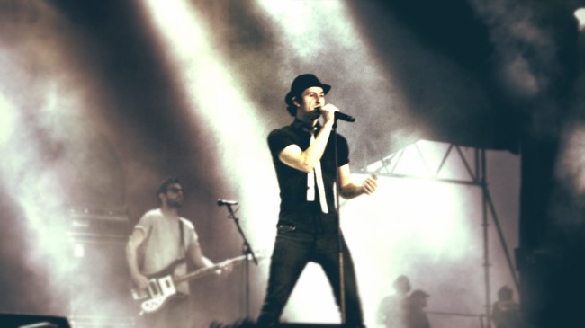 Der Start ins Festival mit Maximo Park